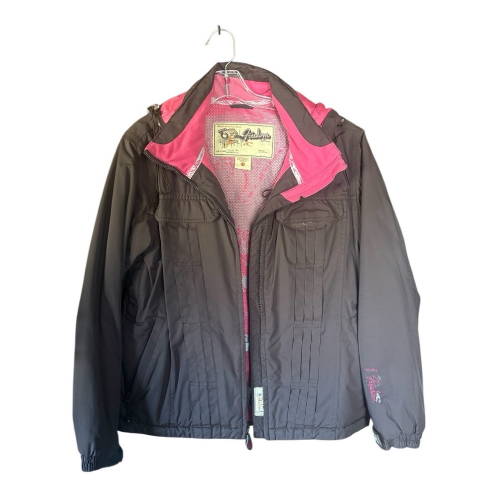 O'Neill Pink and Brown Women's Jacket